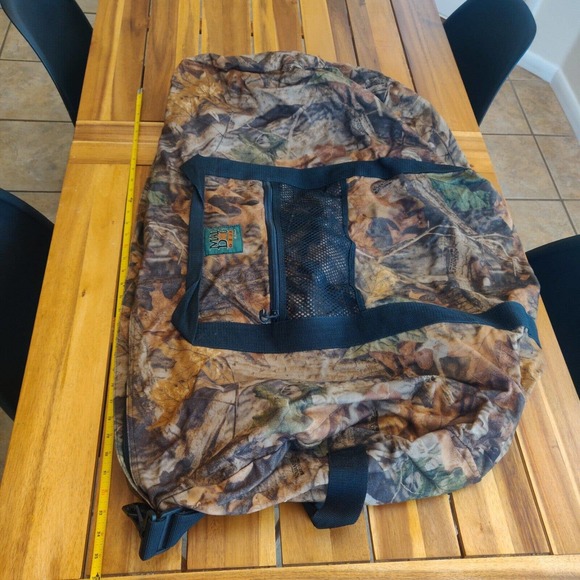 Mad Dog Gear Large Hunting Bag Advantage Timber Camouflage Zipper Shoulder - Picture 3 of 6